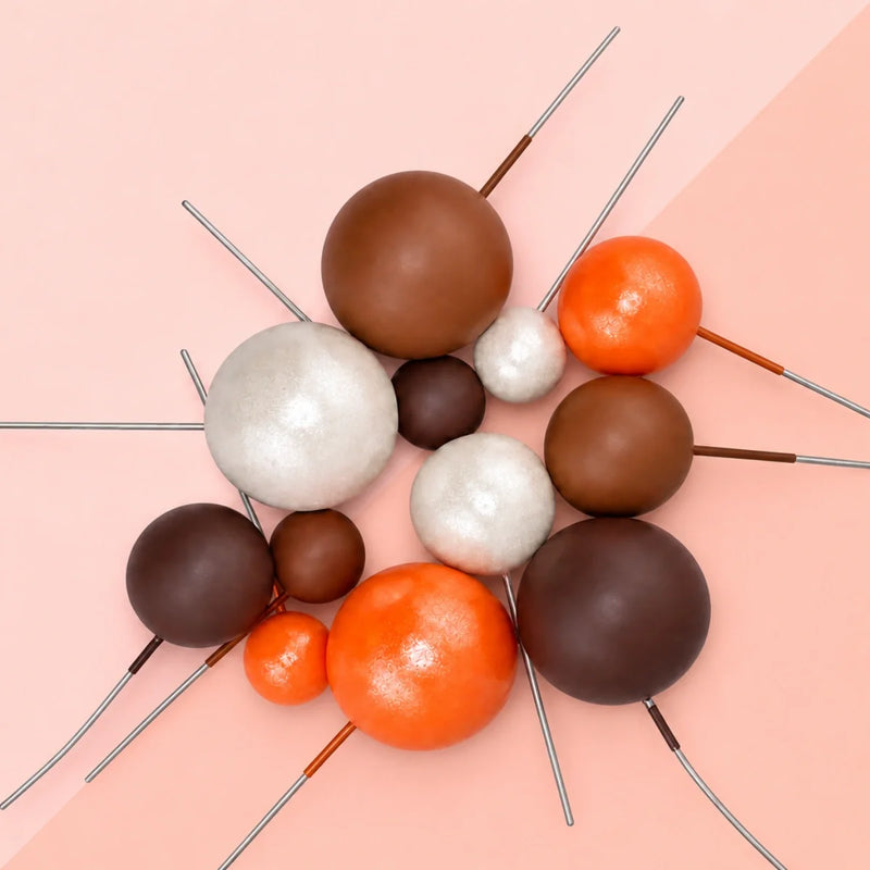 Mixed Ball Topper Set Autumn Glow 12pc