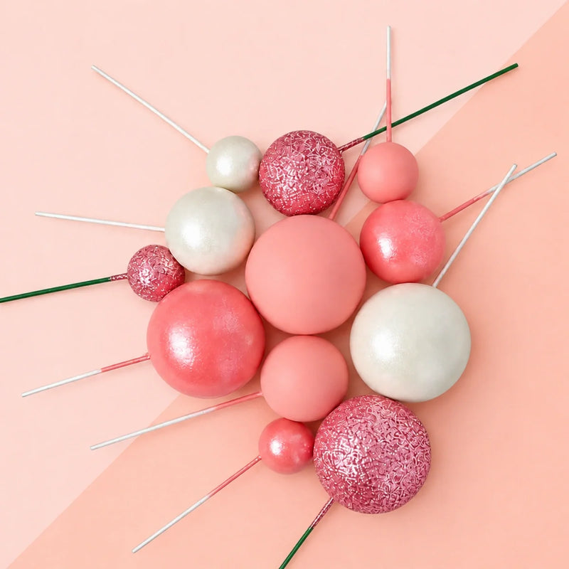 Mixed Ball Topper Set Berry Kiss 12pc