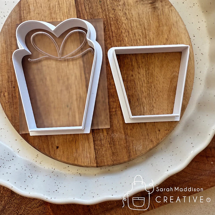 Debosser With Cutter 'Sarah Maddison' Gift With Bow