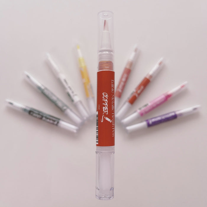 More Metallic Brush Pen Copper