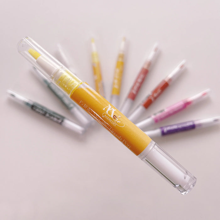 More Metallic Brush Pen Citrine Yellow