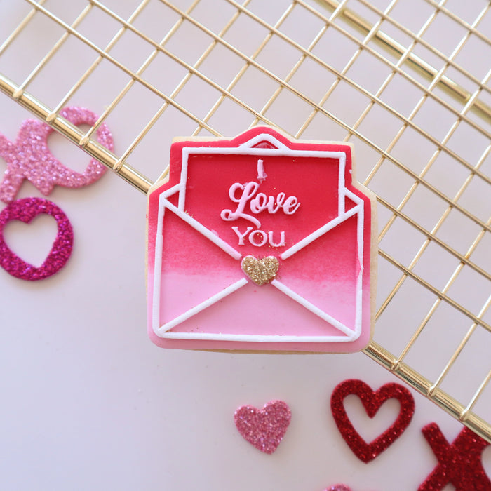 Stamp Debosser With Cutter Love Letter Mini