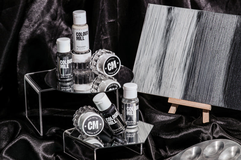 Metallic Paint Blend Charcoal