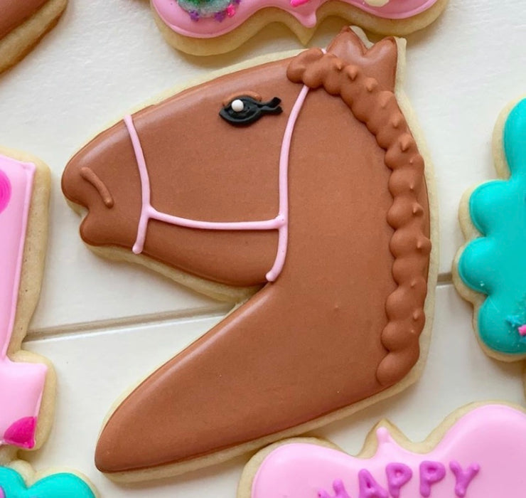 Cookie Cutter Horse Head 5in