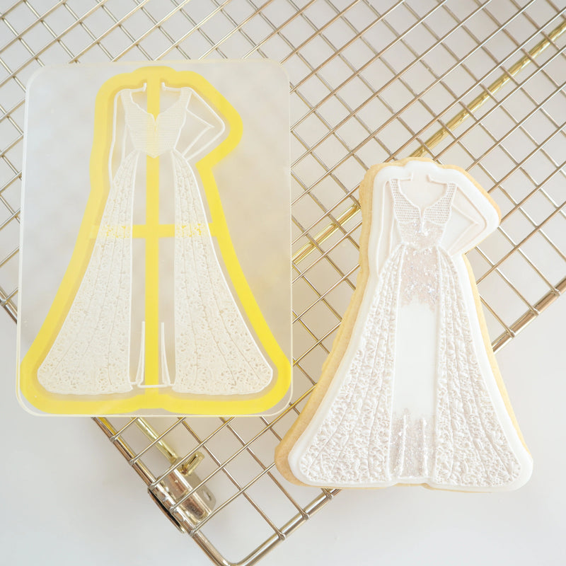 Stamp Debosser With Cutter Wedding Dress