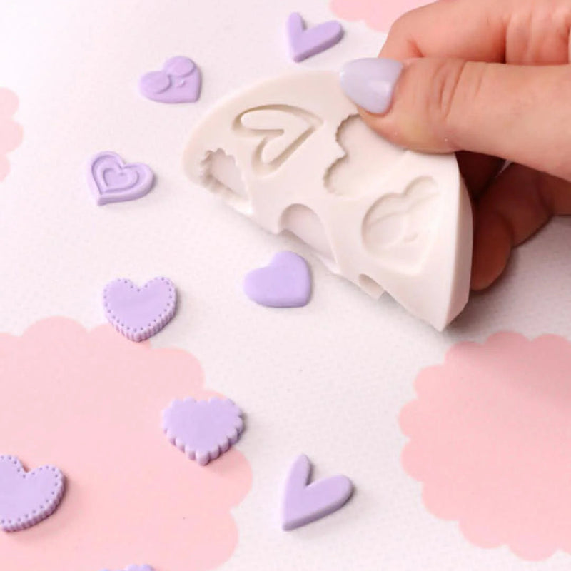 Silicone Mould I Heart U Small