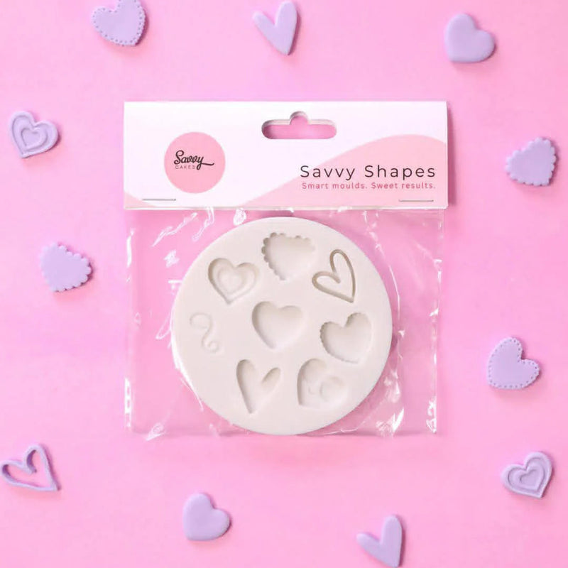 Silicone Mould I Heart U Small