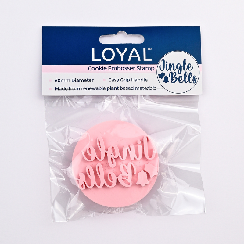 Cookie Embosser Stamp Jingle Bells