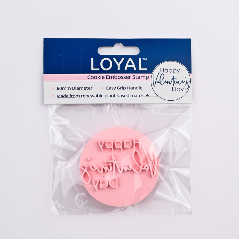 Cookie Embosser Stamp Happy Valentines Day