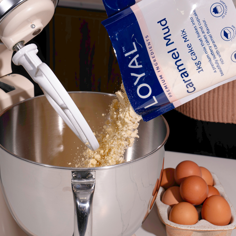 Loyal Cake Mix Caramel Mud 1kg
