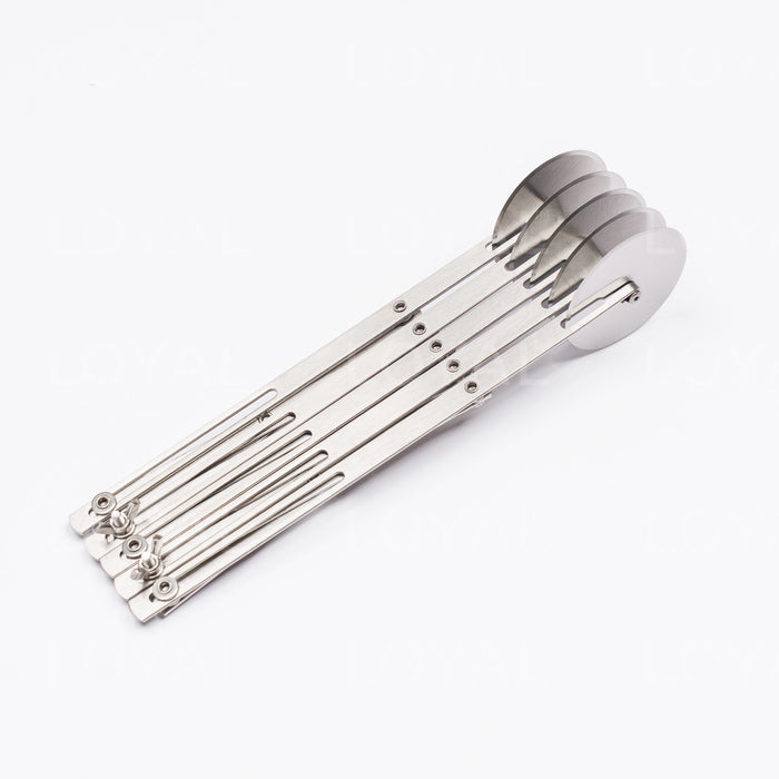Expandable Dough Divider/Cutter Plain 5 Wheel