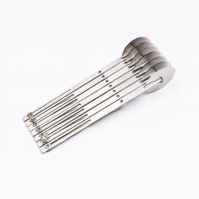 Expandable Dough Divider/Cutter Plain 7 Wheel