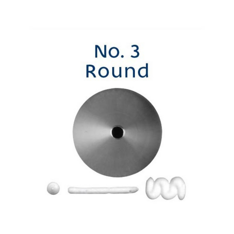 Piping Tip Round  #3