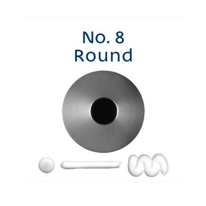 Piping Tip Round #8