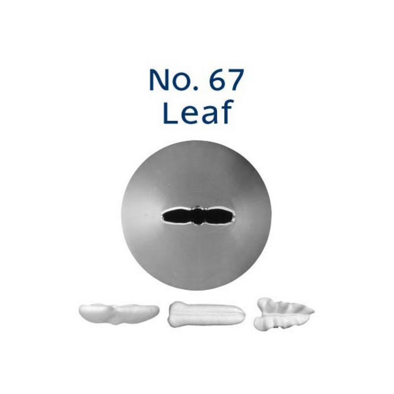 Piping Tip Leaf  #67