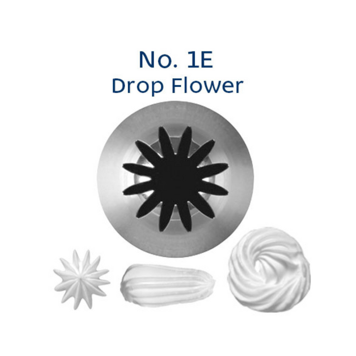 Piping Tip Drop Flower #1E