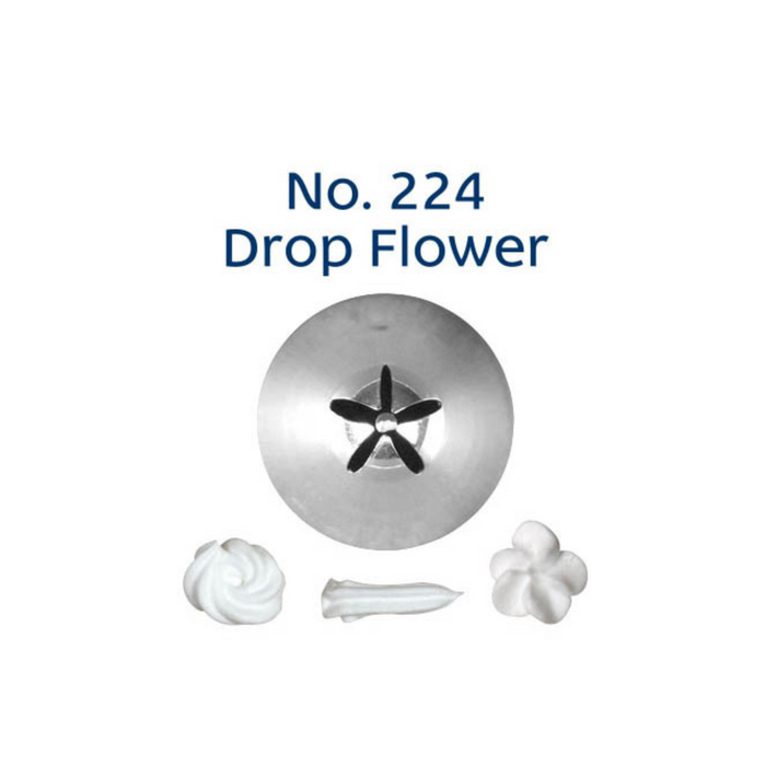 Piping Tip Drop Flower #224