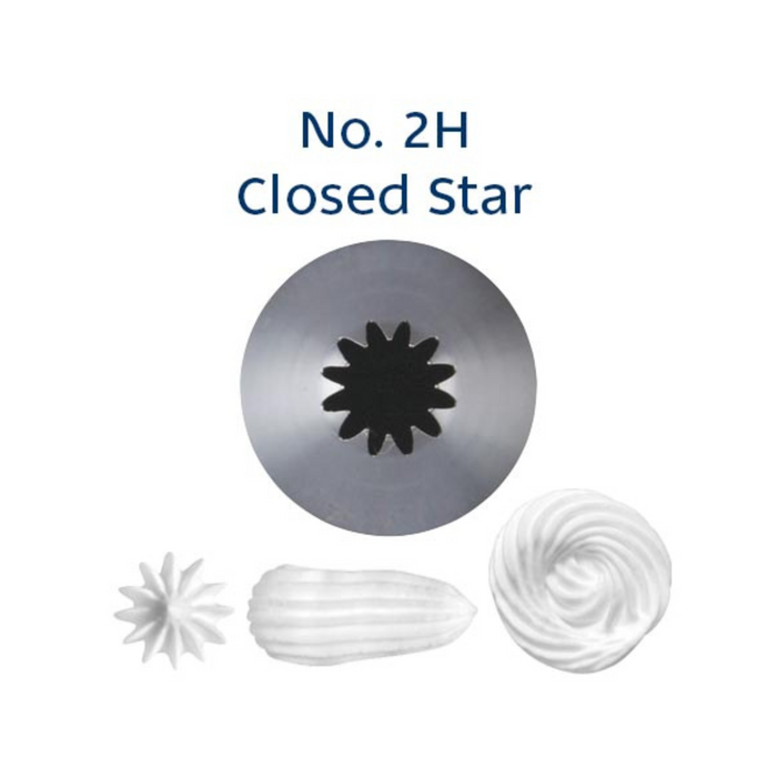 Piping Tip Closed Star #2H