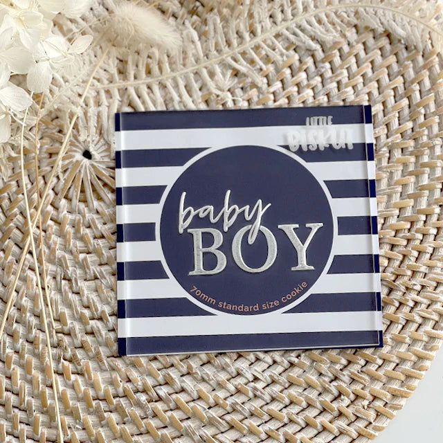 Debosser Plate 'Little Biskut' Baby Boy