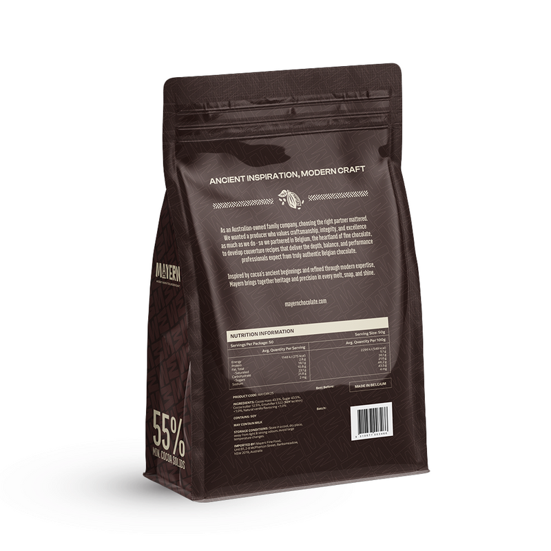 Mayern Couverture Dark Chocolate 55% 2.5kg