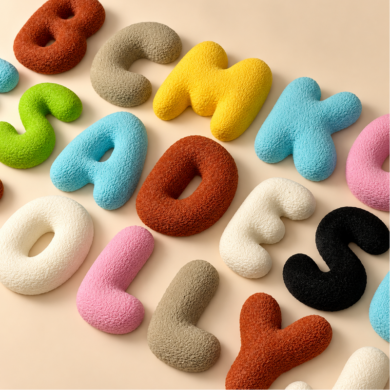 Fuzzy Bubble Letters