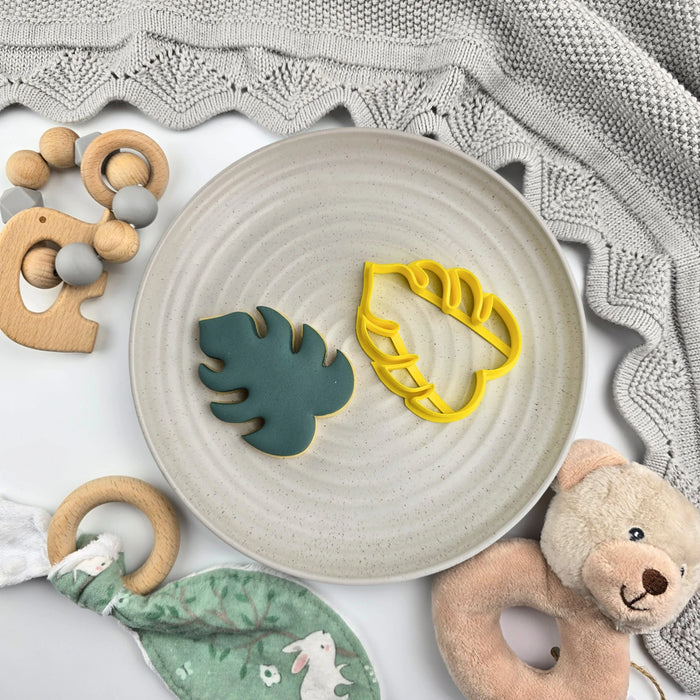 Cookie Cutter Monstera Leaf