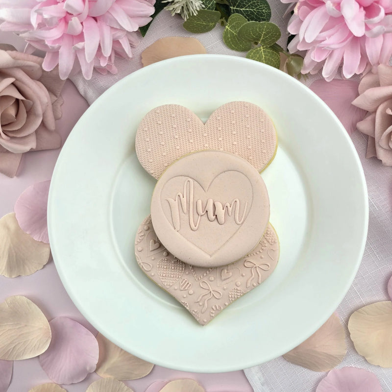 Stamp Embosser Mum Heart