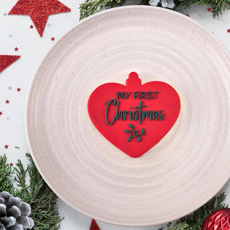 Debosser Plate My First Christmas *Clearance*