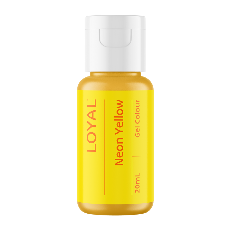 Gel Colour Neon Yellow 20mL