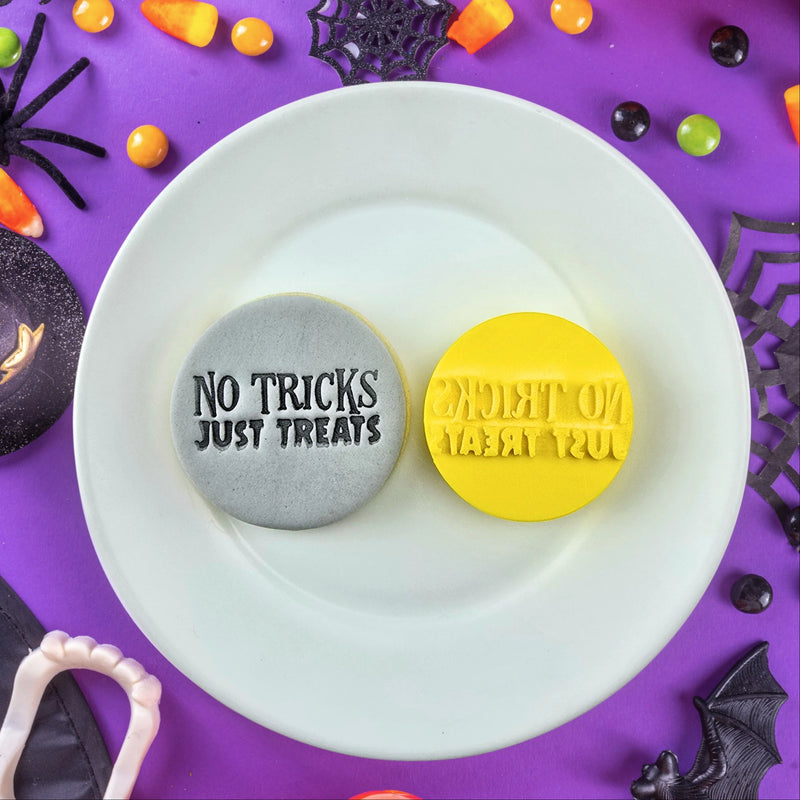 Stamp Embosser No Tricks Just Treats