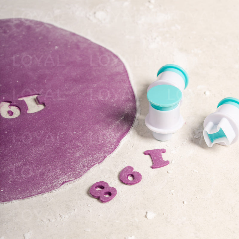 Mini Number Plunger Cutter 10pc