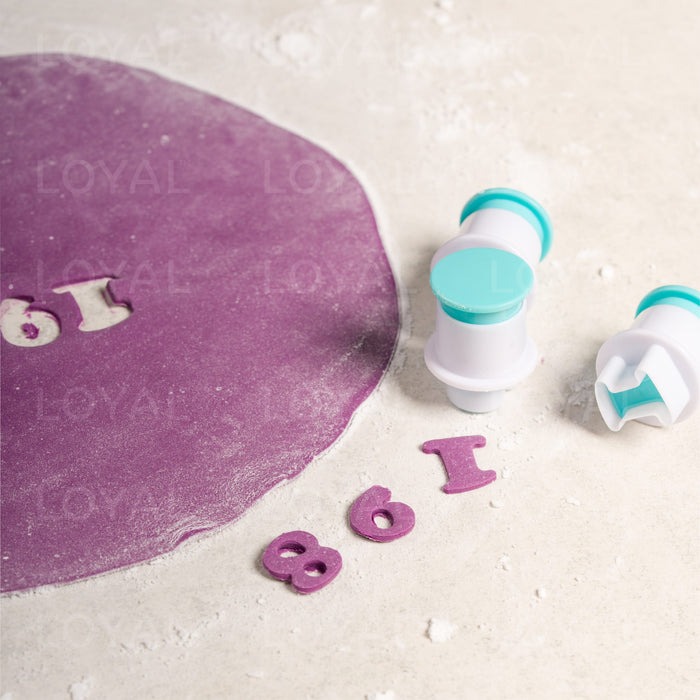 Mini Number Plunger Cutter 10pc