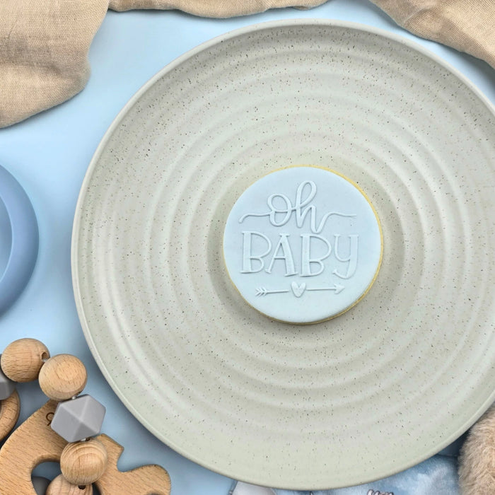 Debosser Plate Oh Baby
