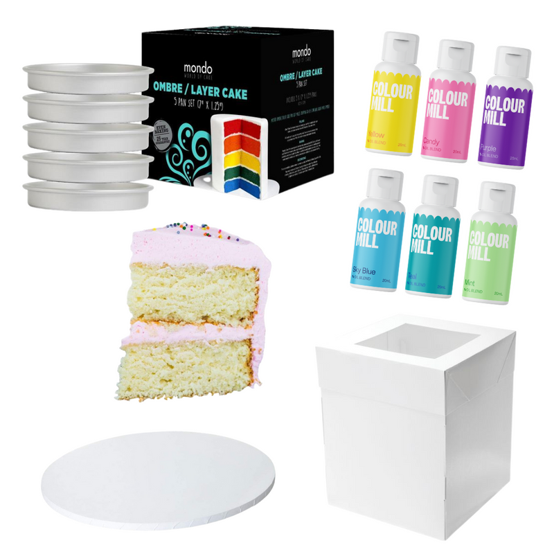 Bundle Deal Ombre Cake