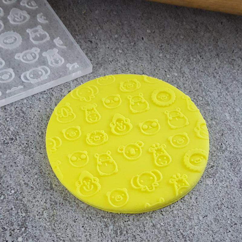 Debosser Pattern Plate Zoo Animals