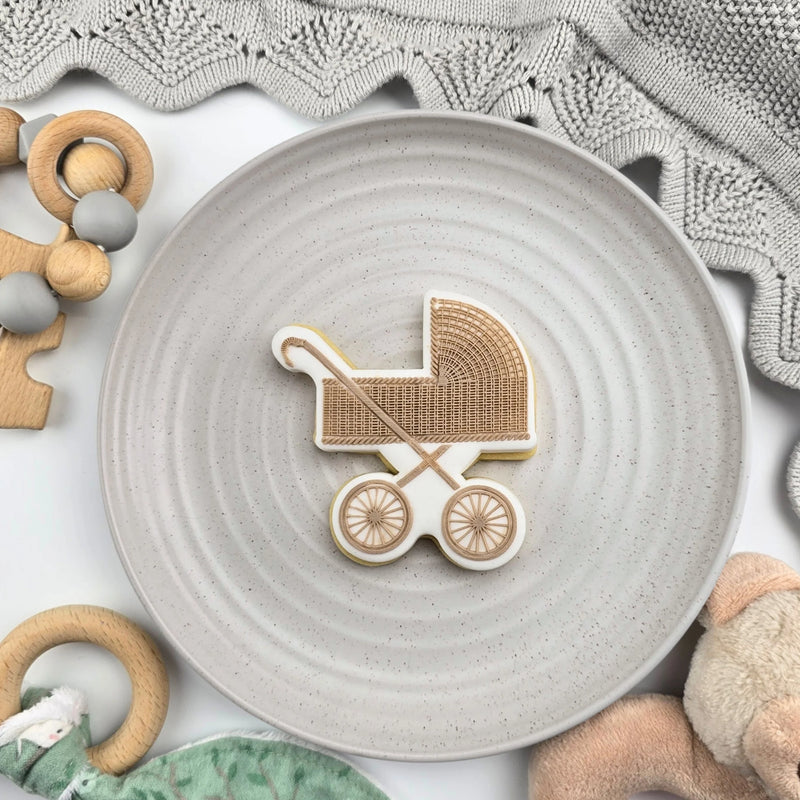 Stamp Debosser With Cutter Pram