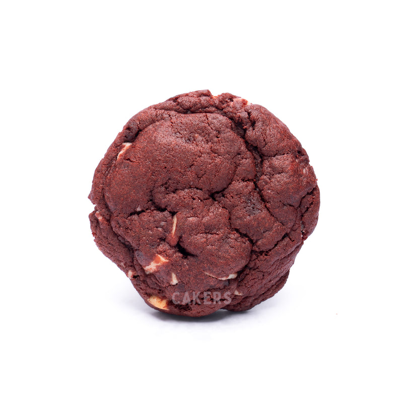NY Style Chunky Red Velvet Cookies