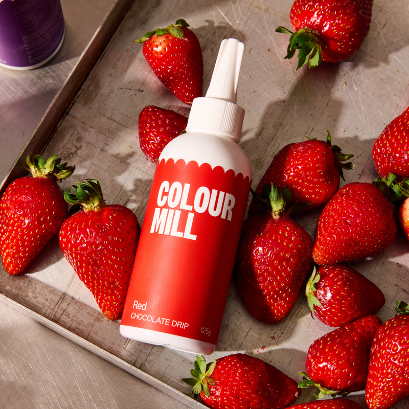 Colour Mill Chocolate Drip Red 125g