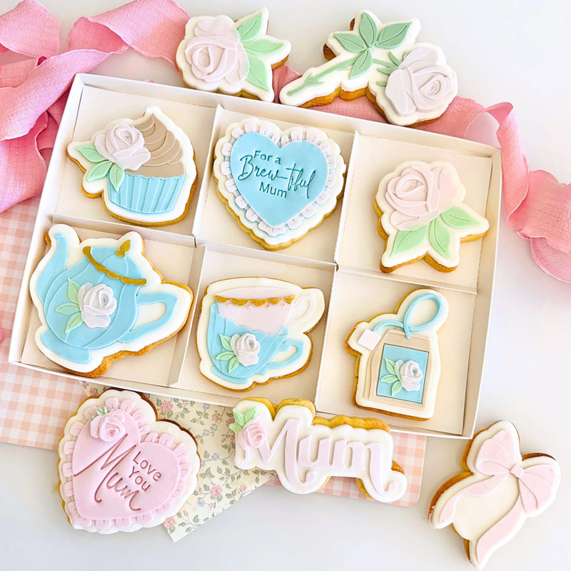 Layer Set 'Sweet P' Cupcake Rose