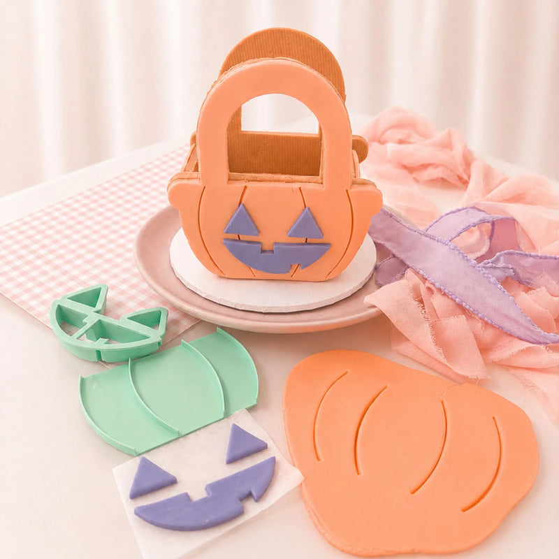 Cookie Cutter 'Sweet P' Halloween Basket