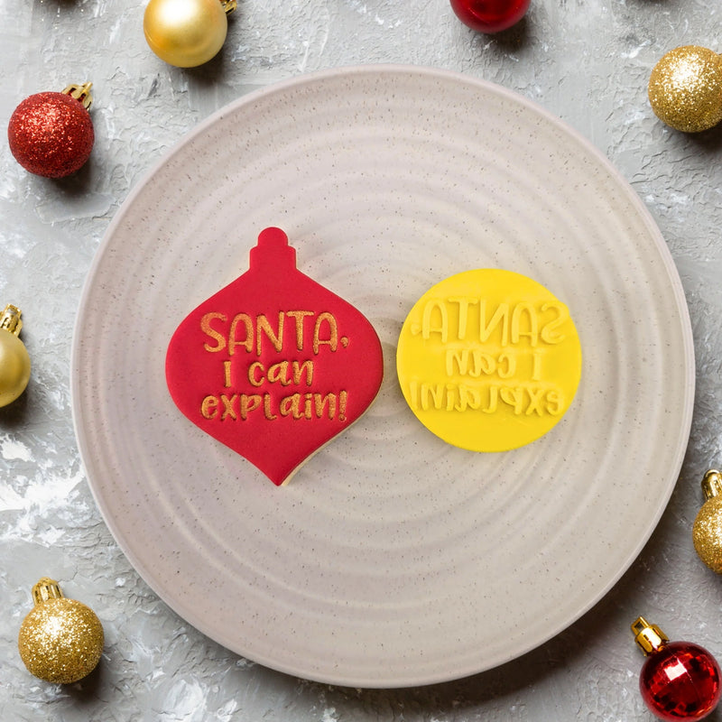 Stamp Embosser Santa, I Can Explain!