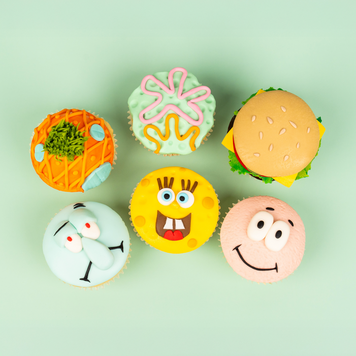 Kids Spongebob Cupcake Class - Tuesday 13.1.26 1pm