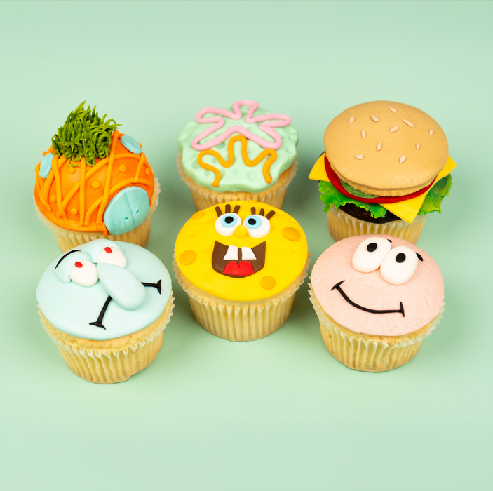 Kids Spongebob Cupcake Class - Tuesday 13.1.26 1pm