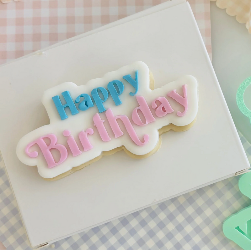 Layer Set 'Sweet P' Happy Birthday