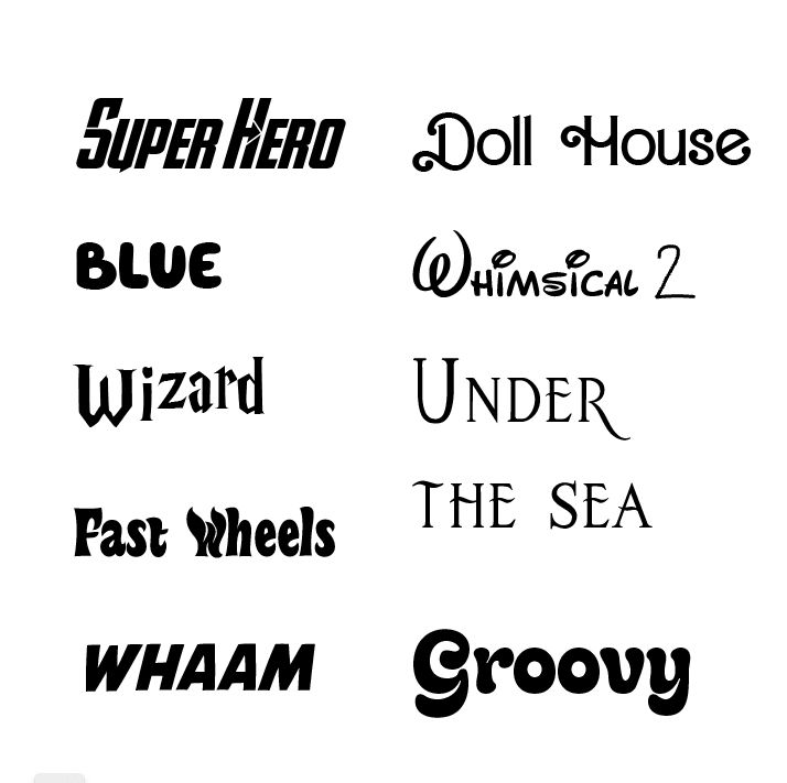 Custom Acrylic Topper