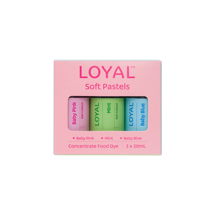 Gel Colour Soft Pastels Pack 20mL