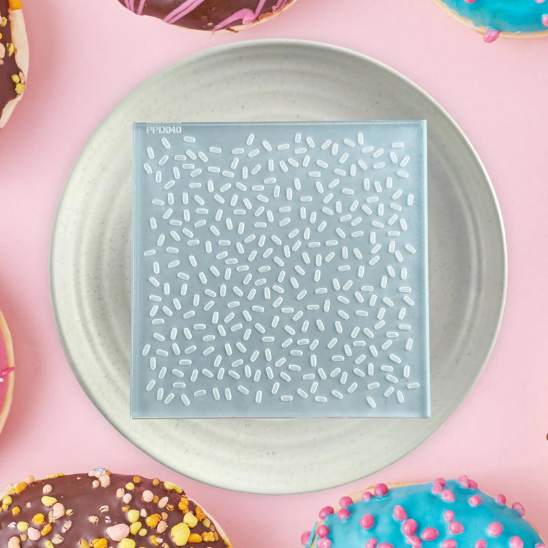 Debosser Pattern Plate Sprinkles