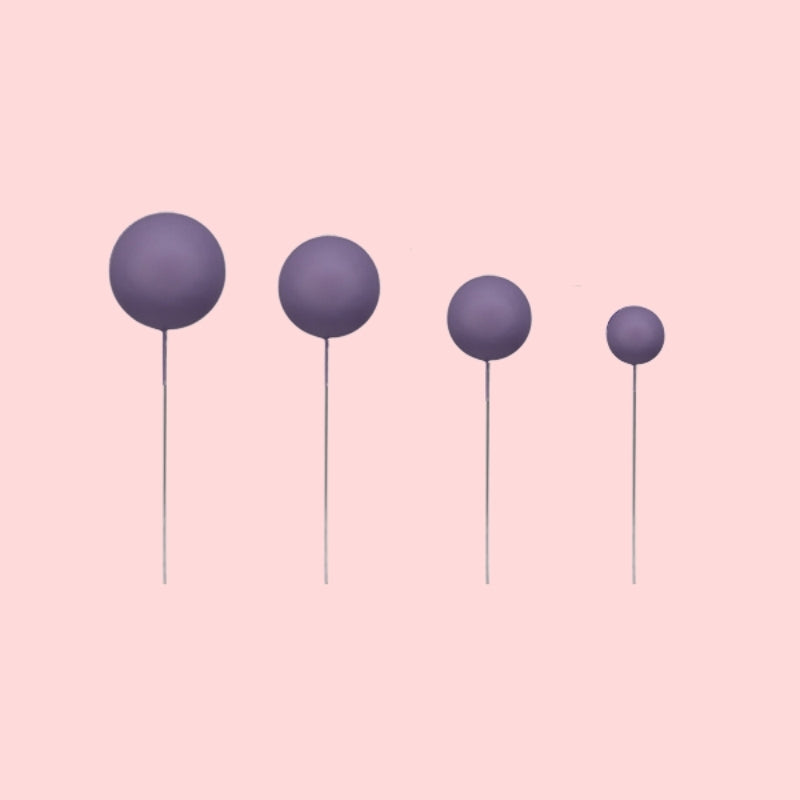 Matte Ball Topper Lavender 20pc