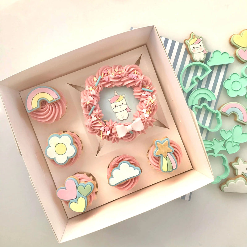 Embosser With Cutter 'Sweet P' Bento Rainbow