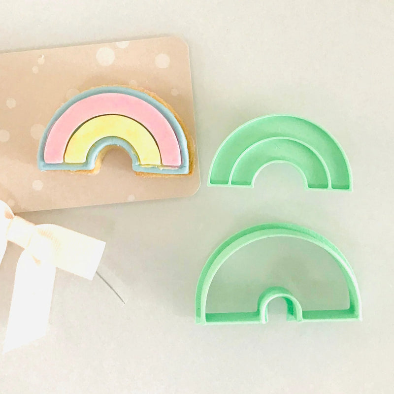 Embosser With Cutter 'Sweet P' Bento Rainbow